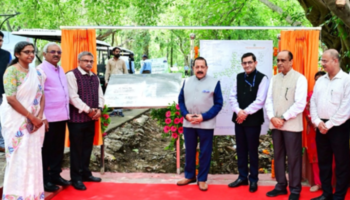 Hon’ble Union Minister Dr Jitendra Singh dedicates to the nation first-of-its-kind “Eco-Educational Hub”